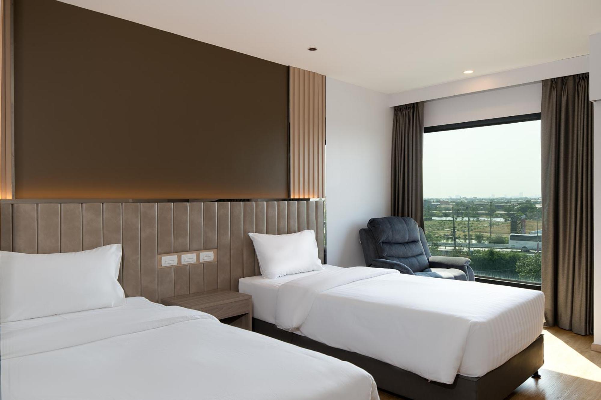 Crystal Srivaree Suvarnabhumi Hotel Ban Khlong Bang Krathiam Pokoj fotografie